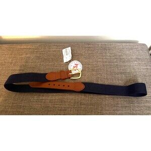 NWT Men's Leather Man LTD Stretch Leather Belt Size 38